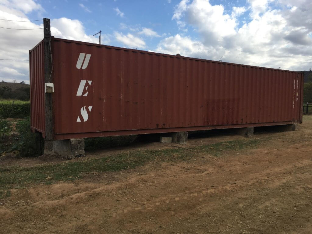 container para armazenar grãos